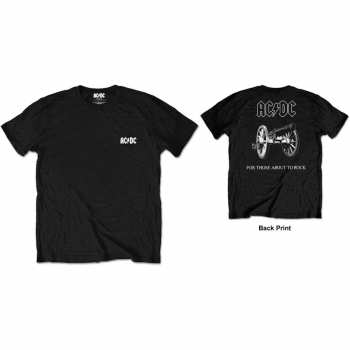 Merch AC/DC: Tričko About To Rock  S