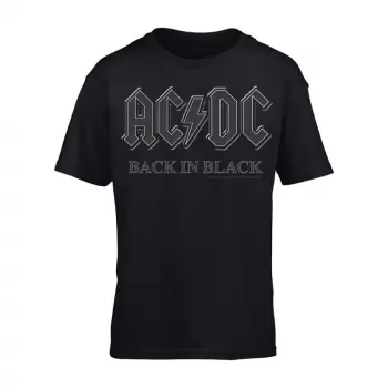 T-shirt Back In Black