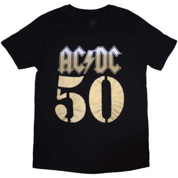 Merch AC/DC: Ac/dc Unisex T-shirt: Bolt Array (back Print) (small) S