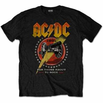 Merch AC/DC: T-shirt For Those About To Rock 81 