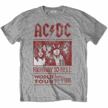 Merch AC/DC: T-shirt Highway To Hell World Tour 1979/1980 