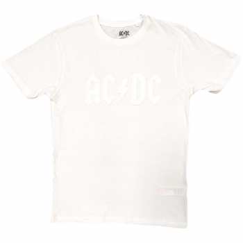 Merch AC/DC: Ac/dc Unisex T-shirt: Logo (hi-build) (small) S