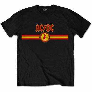 Merch AC/DC: T-shirt Logo Ac/dc & Stripe 