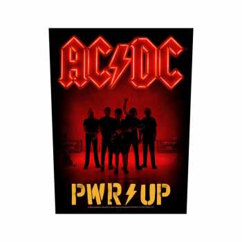 Merch AC/DC: Back patch Pwr-up