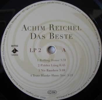 4LP/Box Set Achim Reichel: Das Beste