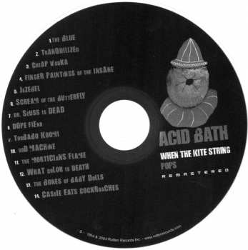 CD Acid Bath: When The Kite String Pops