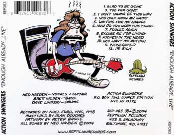 CD Action Swingers: Enough Already! ...Live!
