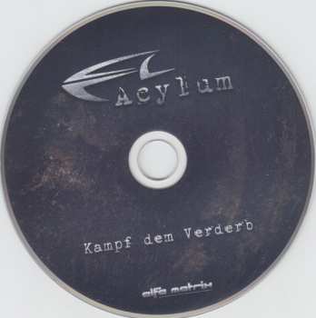 2CD Acylum: Kampf Dem Verderb LTD