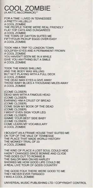 CD Adam Ant: Adam Ant Is The Blueblack Hussar In Marrying The Gunner's Daughter