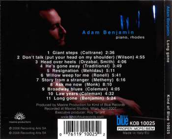 CD Adam Benjamin: Long Gone