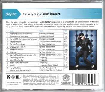 CD Adam Lambert: Playlist: The Very Best Of Adam Lambert