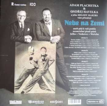 2LP Adam Plachetka: Nebe Na Zemi