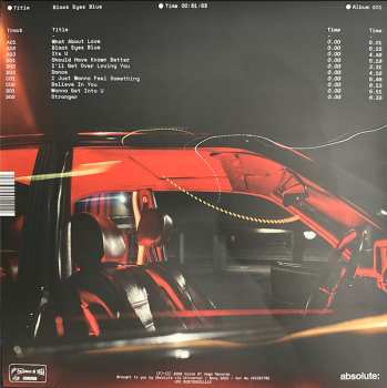 LP Adam Zindani: Black Eyes Blue