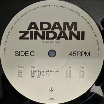 LP Adam Zindani: Black Eyes Blue