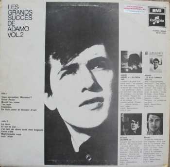 LP Adamo: Les Grands Succès De Adamo Vol. 2