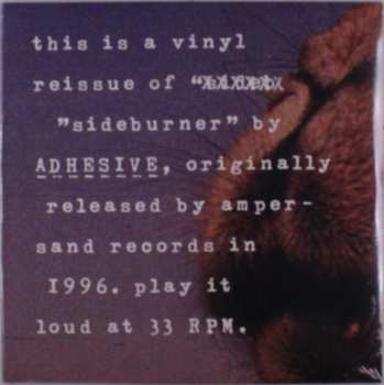 LP Adhesive: Sideburner