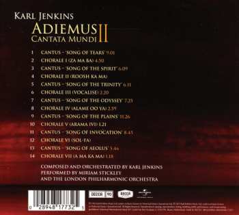 CD Karl Jenkins: Adiemus II: Cantata Mundi