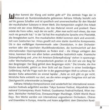 SACD Adriana Hölszky: Tragödia (Der Unsichtbare Raum)