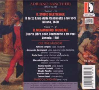 CD Delitiæ Musicae: Il Studio Dilettevole & Il Metamorfosi Musicale