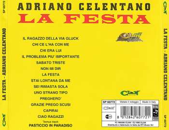 CD Adriano Celentano: La Festa