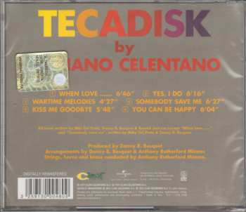 CD Adriano Celentano: Tecadisk