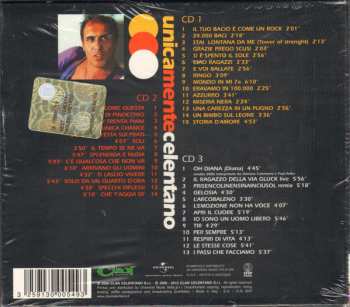 3CD Adriano Celentano: Unicamente Celentano