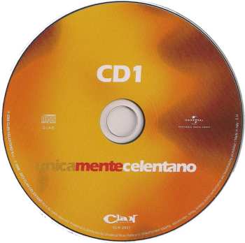3CD Adriano Celentano: Unicamente Celentano