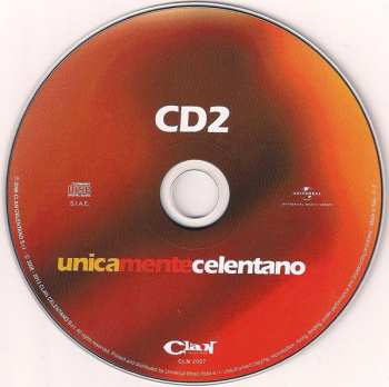 3CD Adriano Celentano: Unicamente Celentano