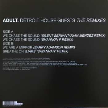 LP ADULT.: Detroit House Guests The Remixes