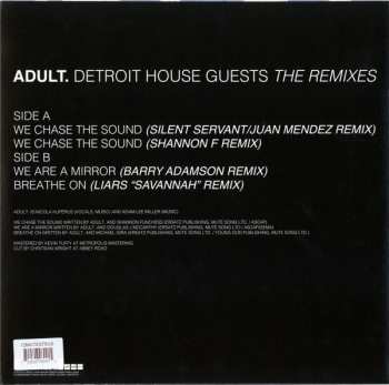 LP ADULT.: Detroit House Guests The Remixes