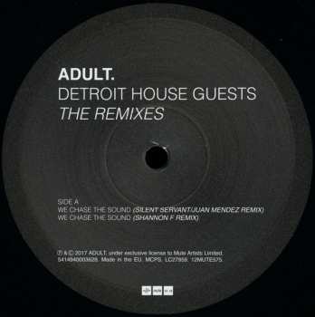 LP ADULT.: Detroit House Guests The Remixes