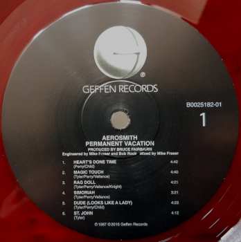 LP Aerosmith: Permanent Vacation LTD | CLR