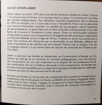 CD Afshin Jaberi: The Bab - Piano Sonatas and Ballades