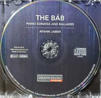 CD Afshin Jaberi: The Bab - Piano Sonatas and Ballades