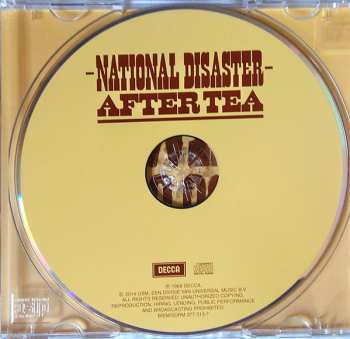 2CD/Box Set After Tea: National Disaster / After Tea