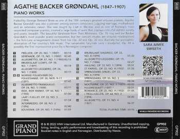 CD Agathe Backer Grøndahl: Piano Works