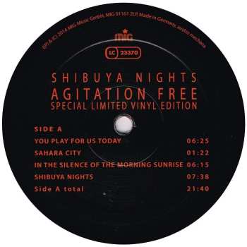 2LP Agitation Free: Shibuya Nights (Live In Tokyo) CLR | LTD | NUM