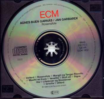 CD Jan Garbarek: Rosensfole