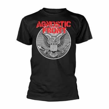 Merch Agnostic Front: T-shirt Against All Eagle