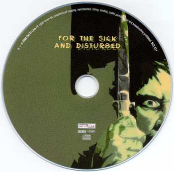 CD Agonoize: For The Sick And Disturbed