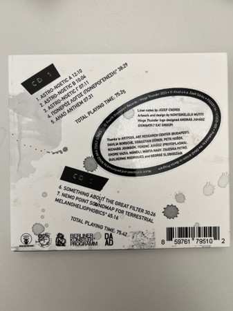 2CD Zsolt Sőrés: Nemo Point Soundmap For Terrestrial Melanoheliophobics (Ahad's Flux Worlds 1.)