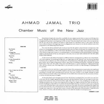 LP Ahmad Jamal: Chamber Music Of The New Jazz