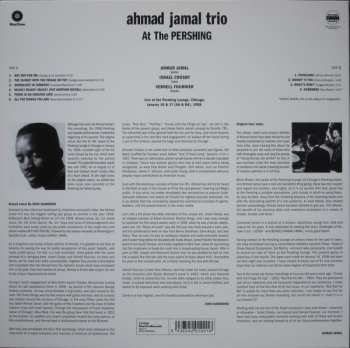 LP Ahmad Jamal Trio: Ahmad Jamal At The Pershing - But Not For Me