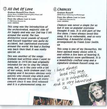 2CD Air Supply: Forever Love: 36 Greatest Hits (1980-2001)