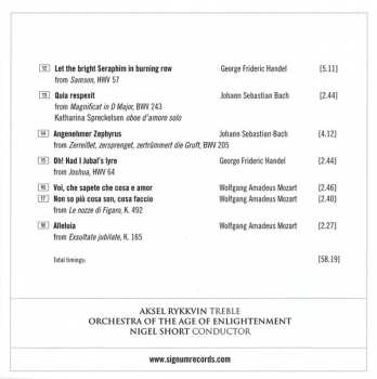 CD Aksel Rykkvin: Arias By Bach, Handel & Mozart