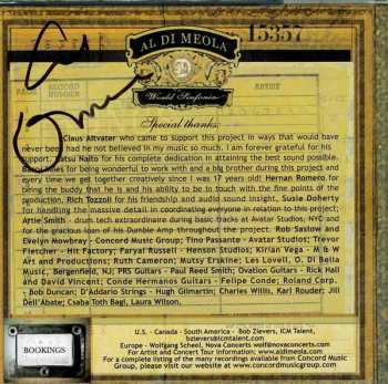 CD Al Di Meola: Pursuit Of Radical Rhapsody