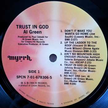 CD Al Green: Trust In God