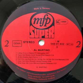 LP Al Martino: Al Martino
