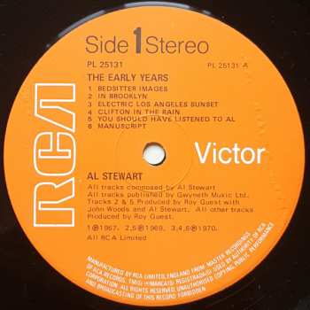 LP Al Stewart: The Early Years