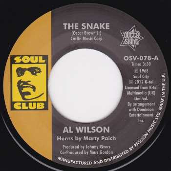 Album Al Wilson: The Snake
